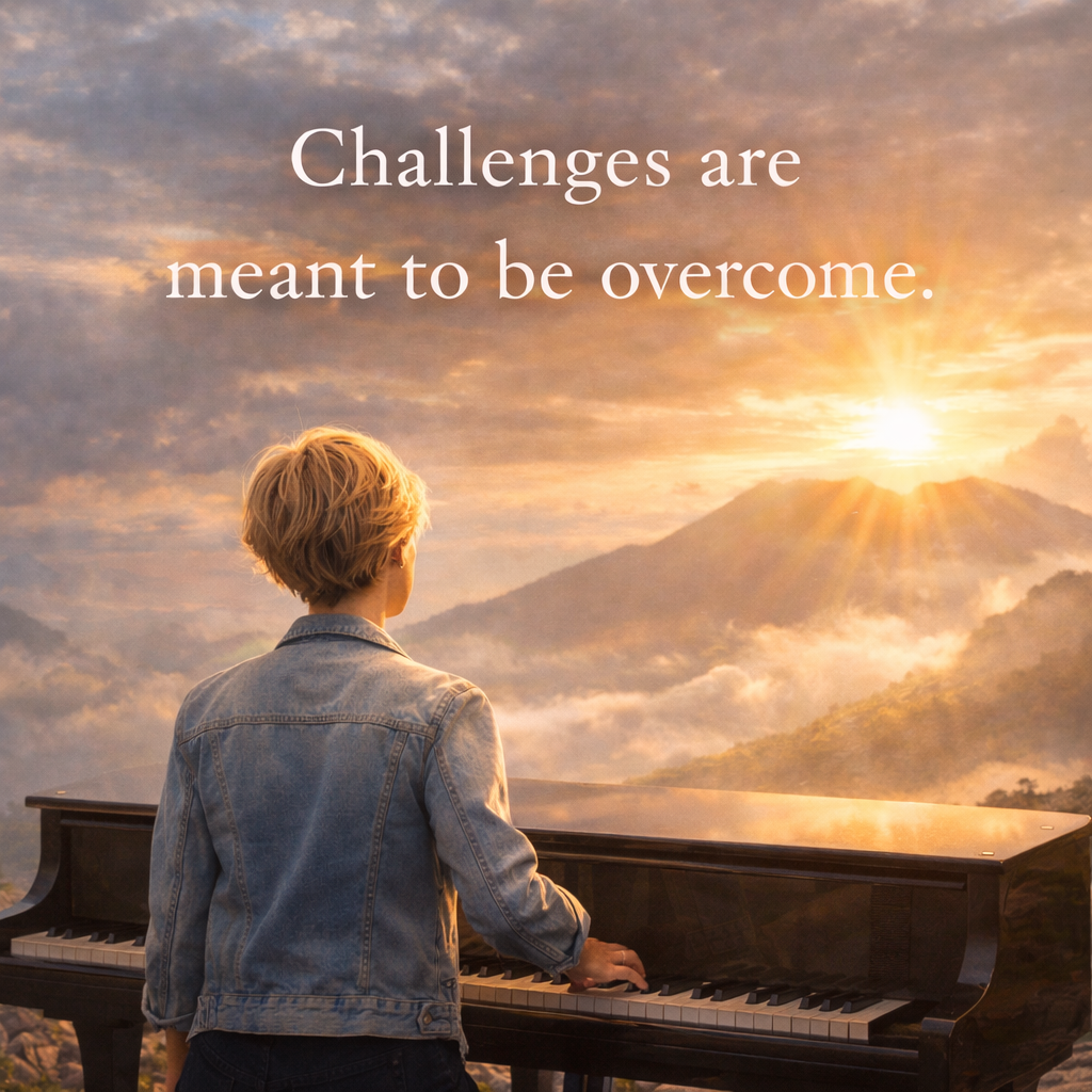 Challenges are meant to be overcome.