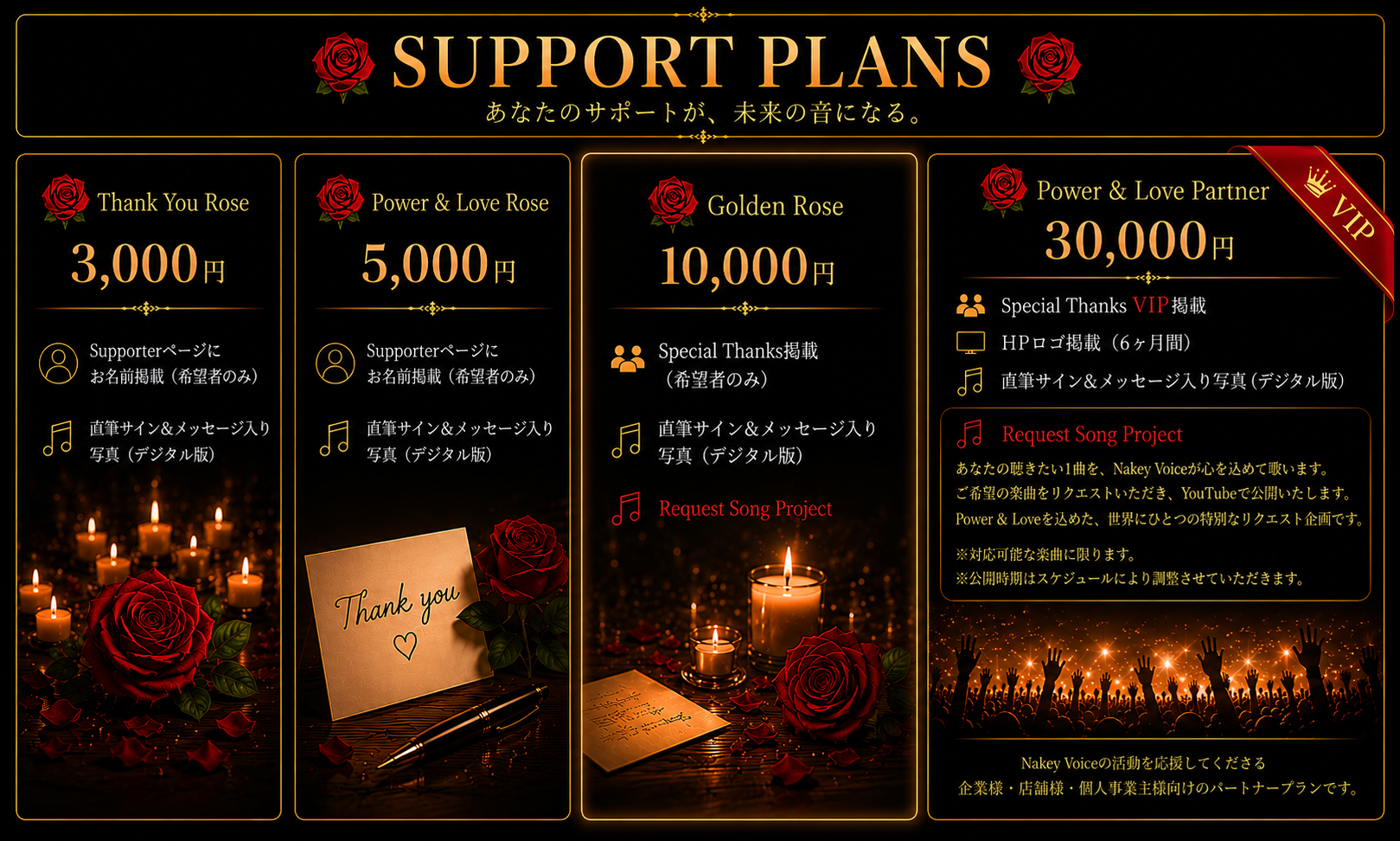 Nakey Voice Support
